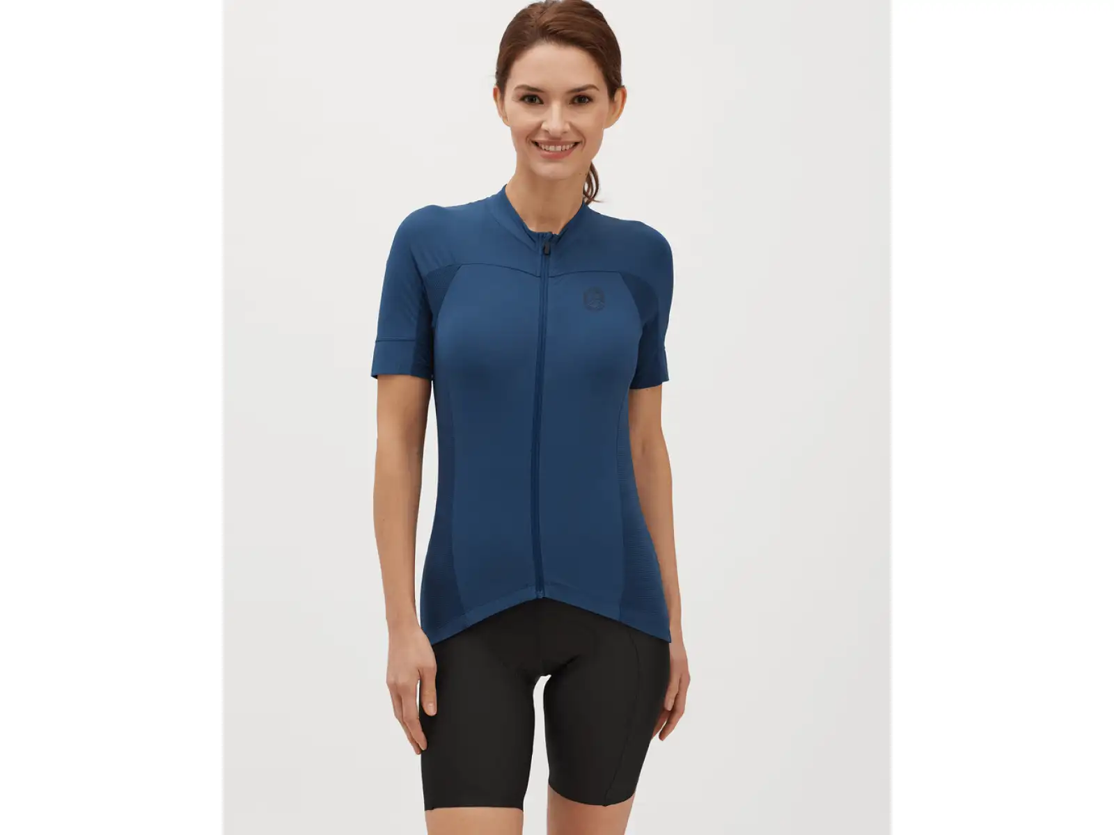 Silvini Montella women's jersey short sleeve navy