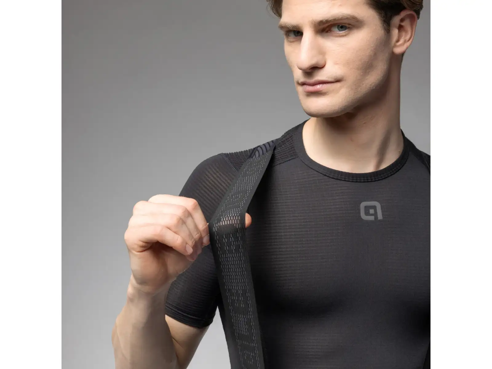 Alé Pragma Winter 2.0 men's insulated bib tights with pad Black