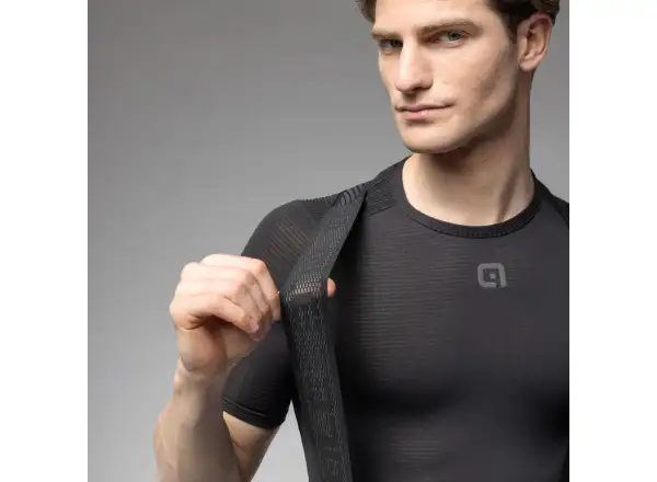 Alé Pragma Winter 2.0 men's insulated bib tights with pad Black