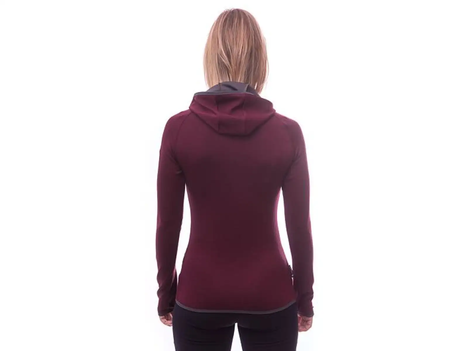 Sensor Merino Upper Fox women's sweatshirt Port Red