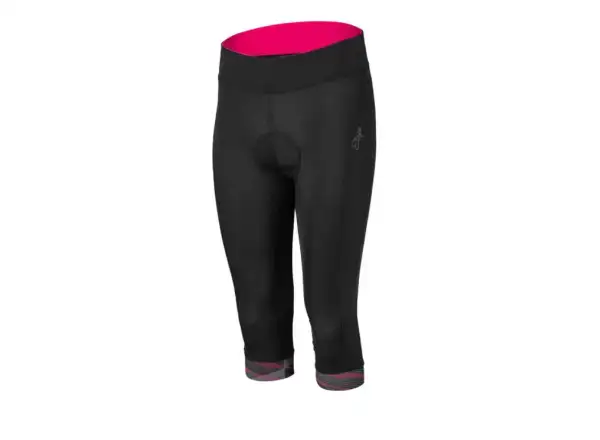Etape Livia women's 3/4 pants with insert black/pink