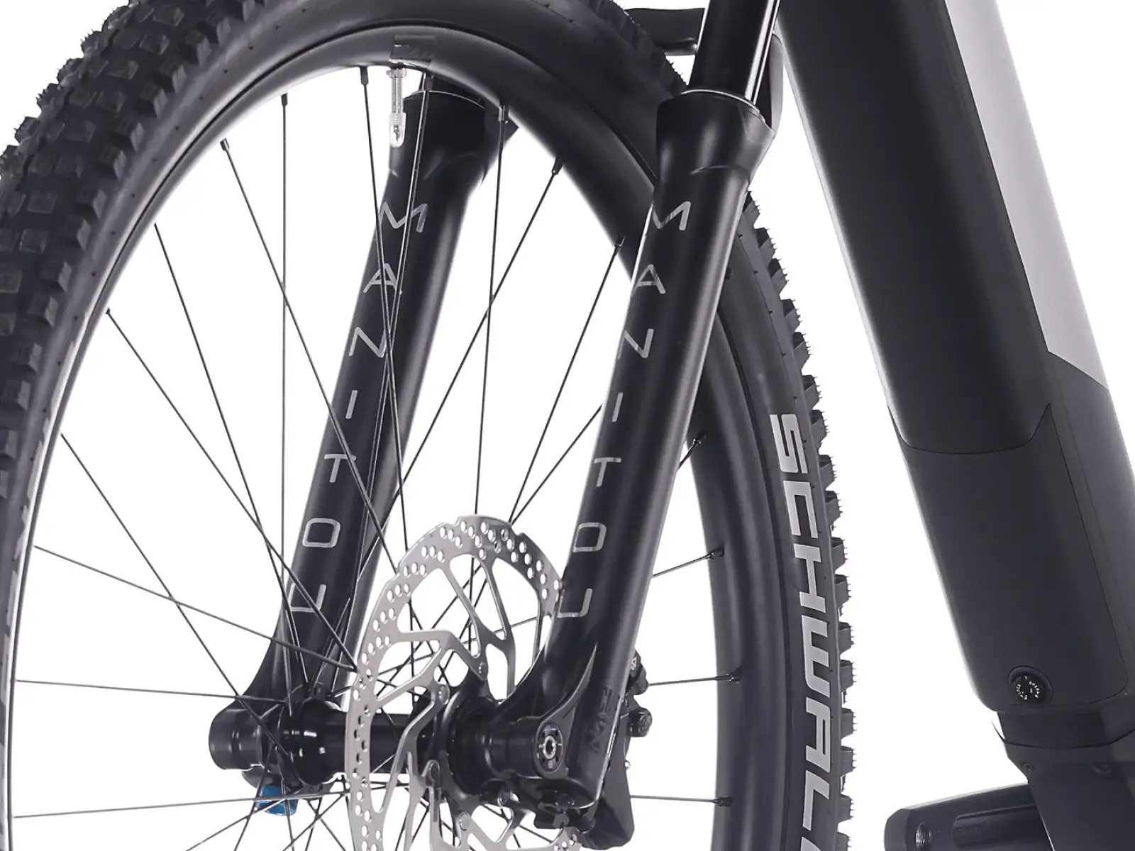 Superior eXP 6.5 mountain e-bike Matte Dark Chrome/BKlack