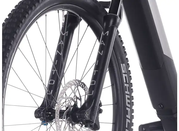 Superior eXP 6.5 mountain e-bike Matte Dark Chrome/BKlack