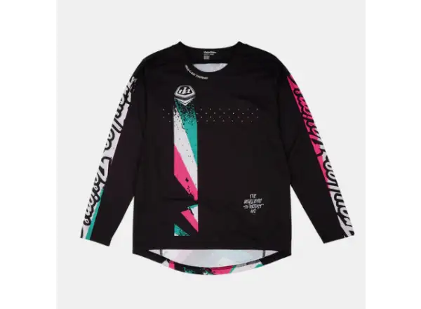 Troy Lee Designs Sprint Full Pull youth jersey long sleeve Black