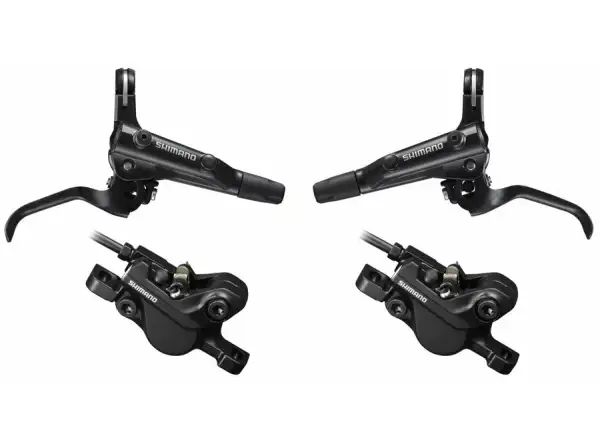 Shimano BL-MT501 + BR-MT500 set front and rear hydraulic disc brakes