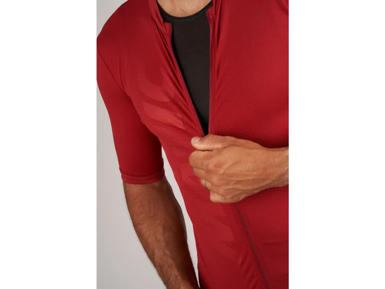Mavic Aksium men's jersey short sleeve Burgundy