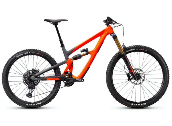 Ibis HD6 Deore full-suspension mountain bike Orange