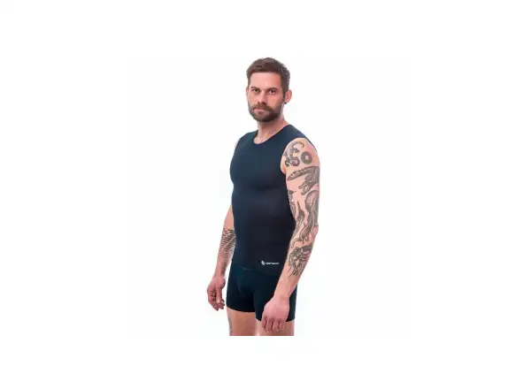 Sensor Coolmax Air men's sleeveless shirt Deep Blue