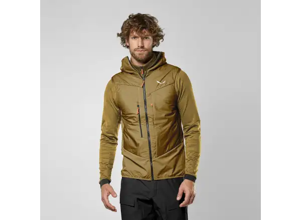 Salewa Sella Durastretch/Tirolwool® Responsive men's vest Golden Brown
