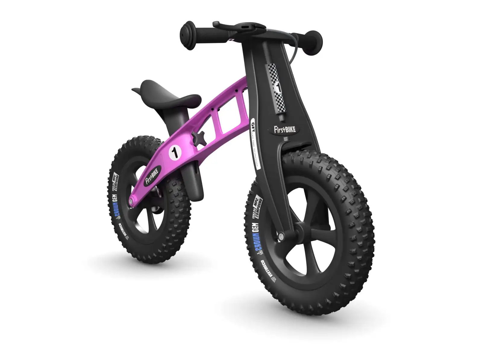 First Bike FAT children's balance bike Pink