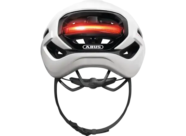 Abus Taipan LED gravel helmet Shiny White