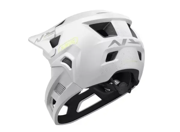 Abus YouDrop FF kids helmet Lemon White