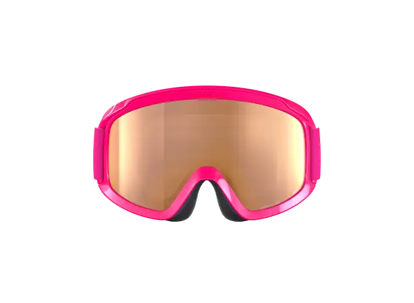 POC POCito Retina children's ski goggles Fluorescent Pink/Partly Sunny Light Orange