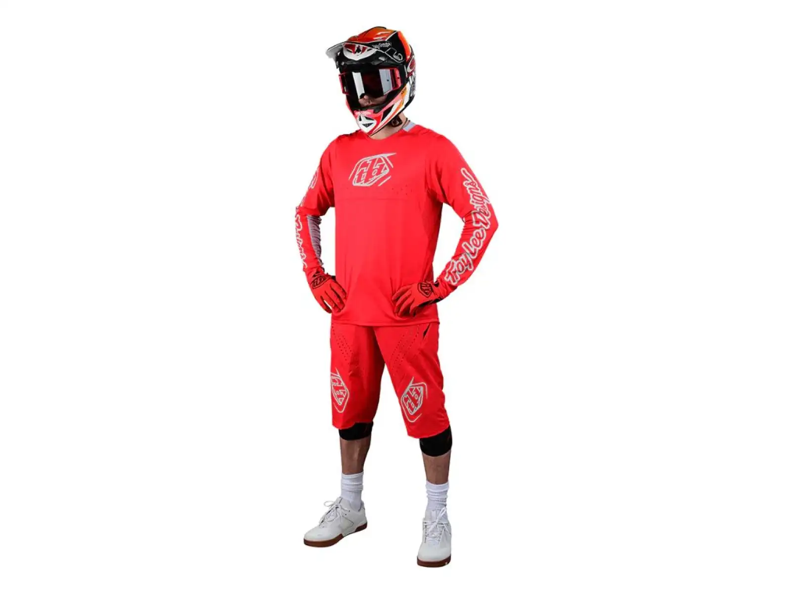 Troy Lee Designs Sprint men's jersey long sleeve Icon Race Red