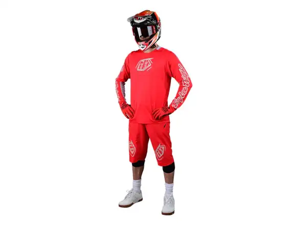 Troy Lee Designs Sprint men's jersey long sleeve Icon Race Red