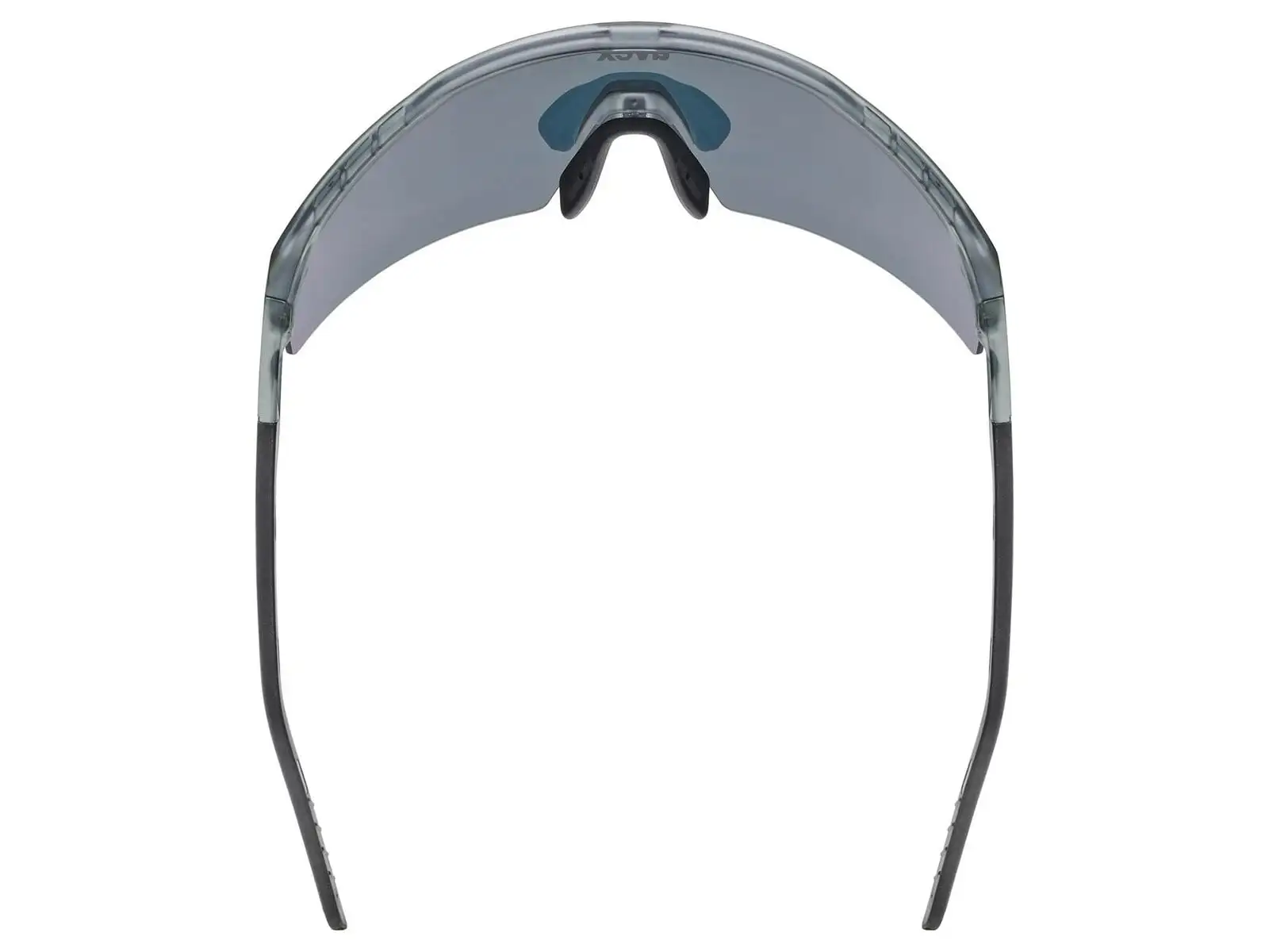 Uvex Flowline sunglasses Smoke Matt/Mirror Red
