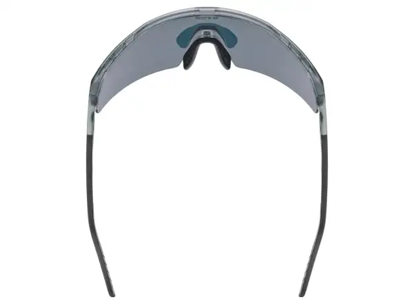 Uvex Flowline sunglasses Smoke Matt/Mirror Red