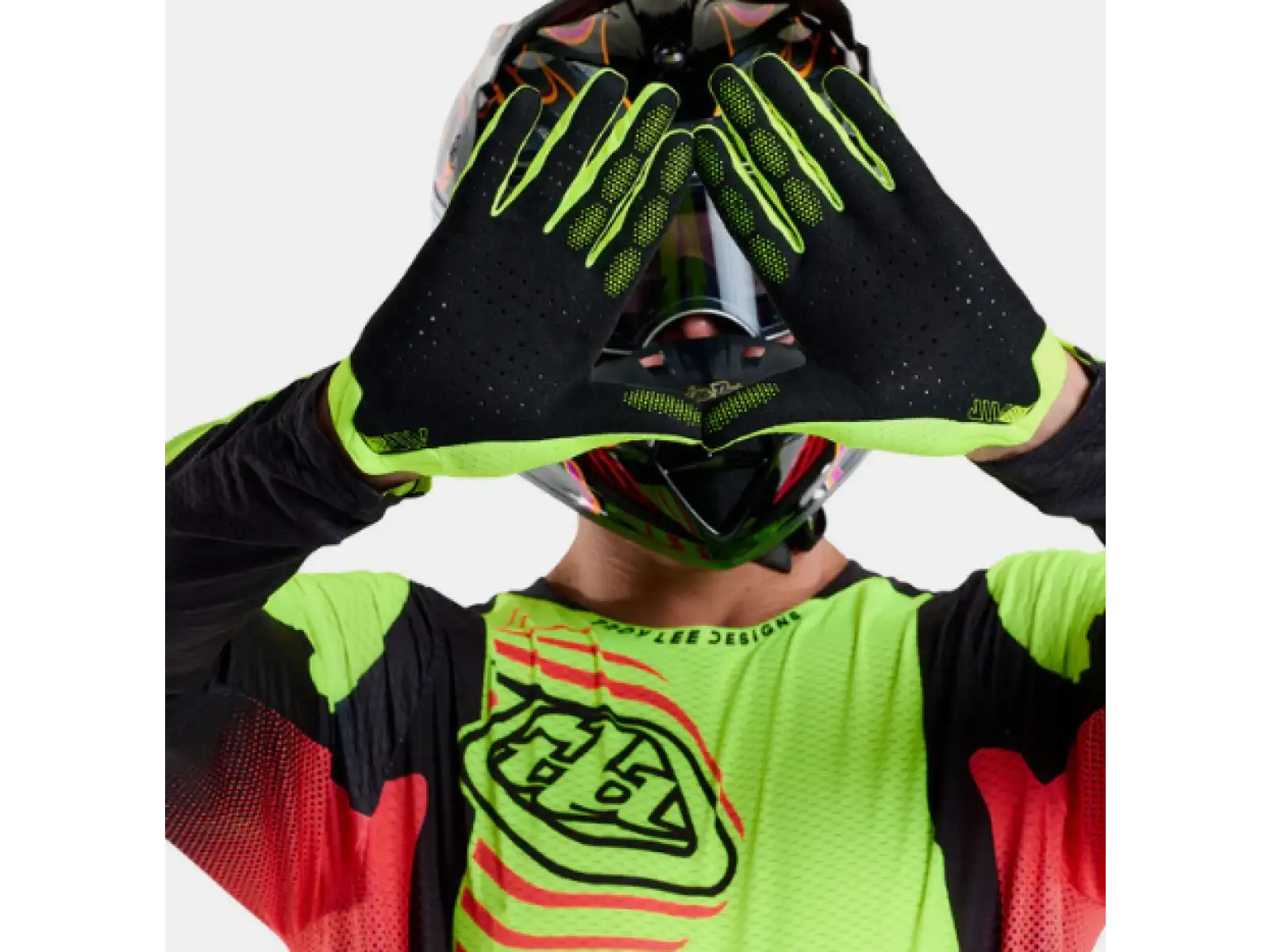 Troy Lee Designs Air Mono gloves Flo Yellow