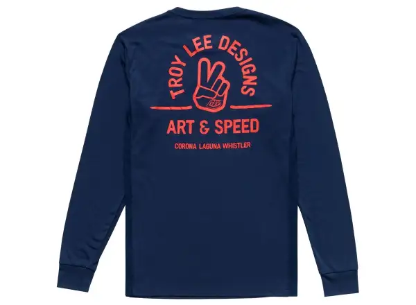 Troy Lee Designs Skyline Ride Tee men's jersey long sleeve Locals Midnight