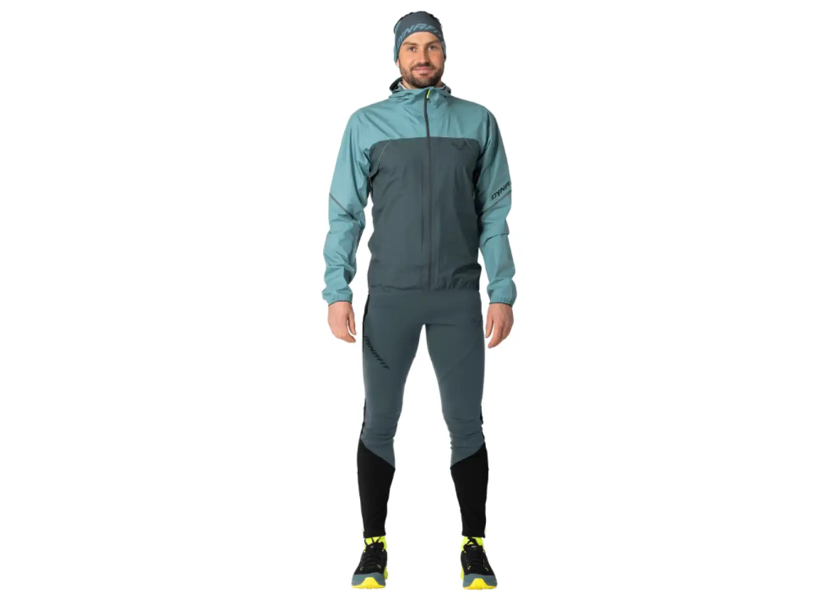 Dynafit Alpine 3 L men's running jacket Smoke Blue