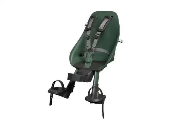 Urban Iki BIO front child seat with stem adapter Mosu Green/Bincho Black