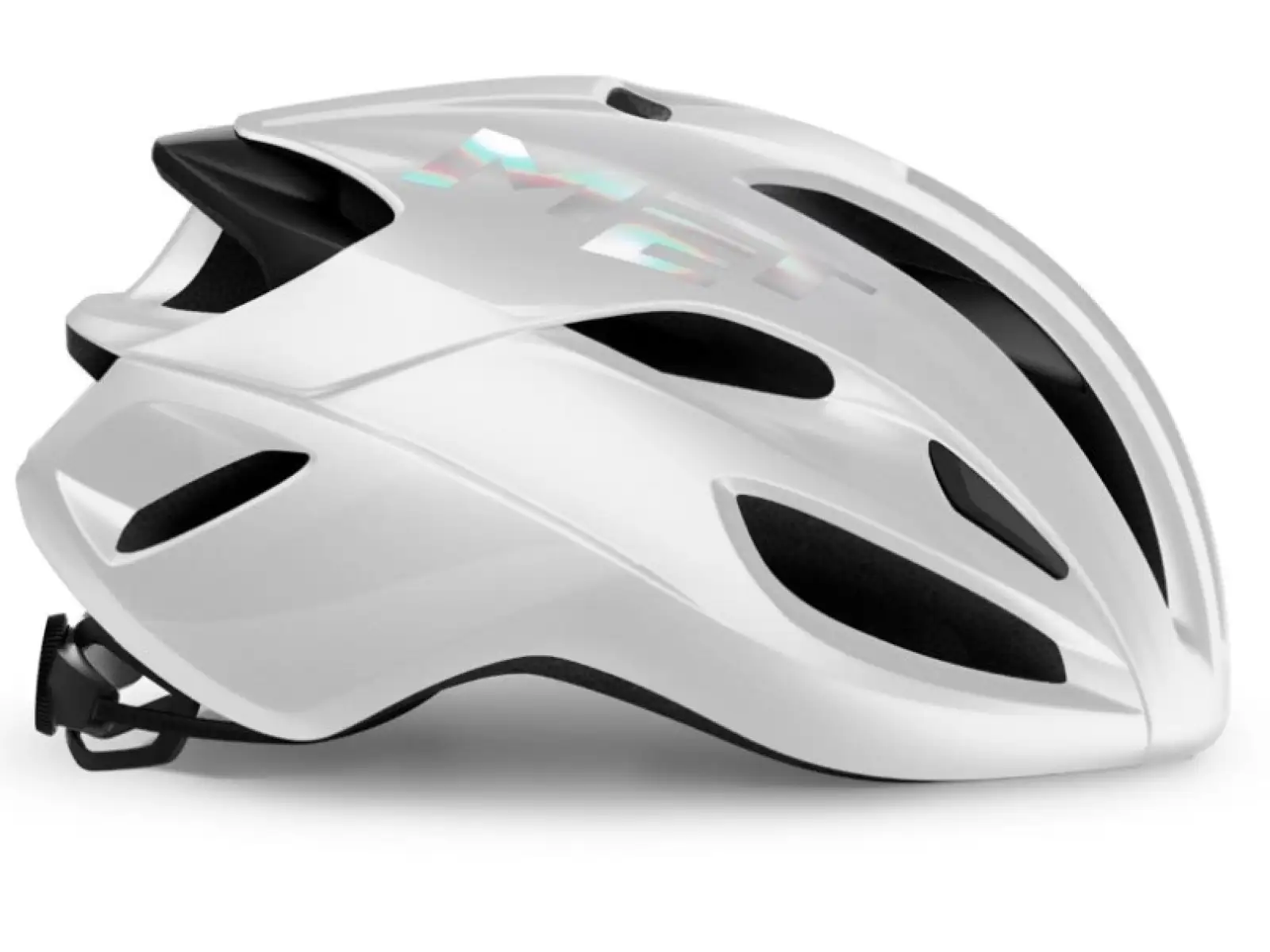 MET Rivale MIPS helmet white holographic glossy