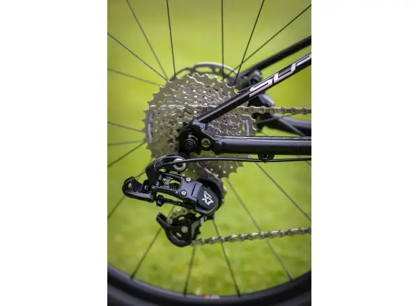 Superior Team 24 children's mountain bike Matte Black/Hologram Chrome/Team Red