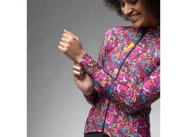 Alé Pragma Flowery women's insulated jersey long sleeve Pink