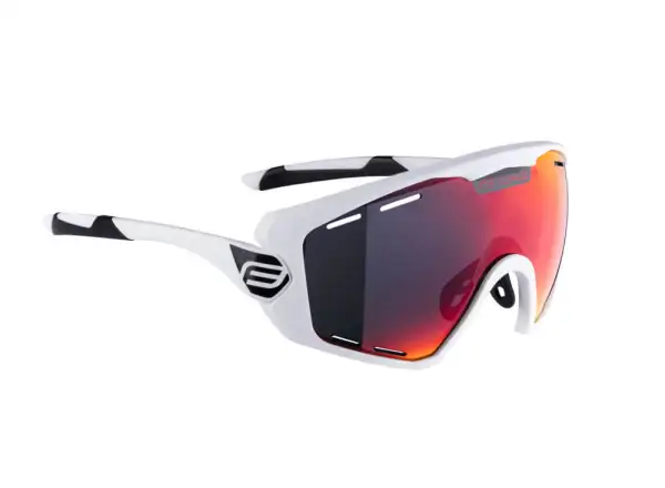Force Ombro Plus cycling glasses white/red lenses