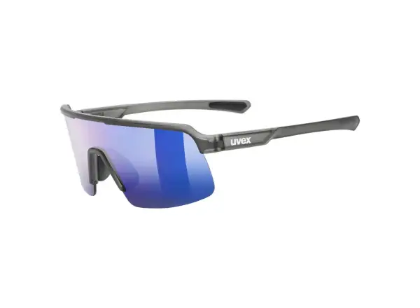 Uvex Dyrt JR. kids goggles Smoke Matt/Mirror Blue
