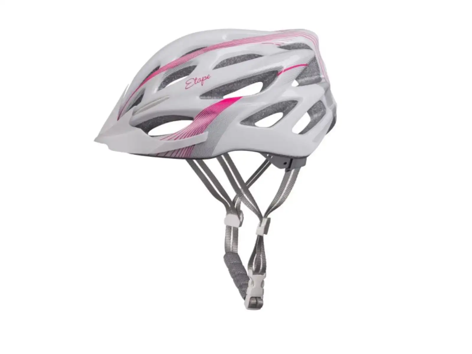 Etape Vesper cycling helmet white/pink