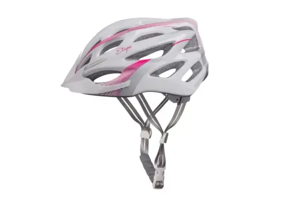 Etape Vesper cycling helmet white/pink