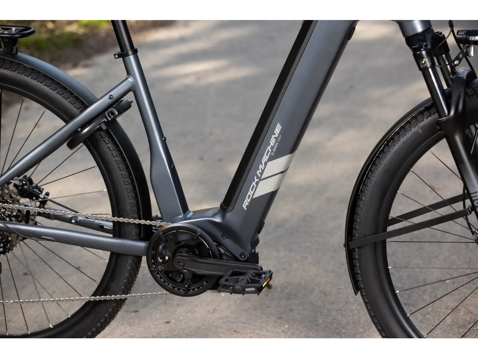 Rock Machine eRokk B90T low-entry e-bike Matte Nightstrom Blue