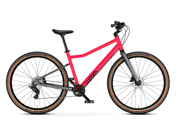 Woom 6 EXPLORE kids bike neon pink