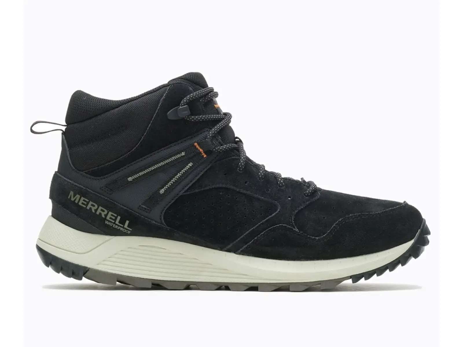 Merrell Wildwood Sneaker Boot MID WP men's hiking footwear Black
