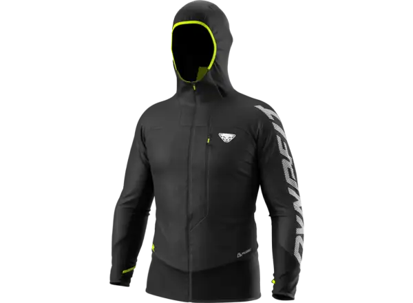Dynafit DNA Polartec Alpha men's jacket Black Out/Neon Yellow