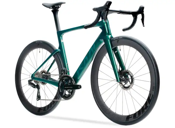 Isaac Meson Ultegra Di2 road bike Jade Green