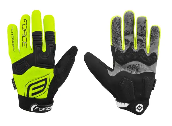 Force MTB Autonomy gloves summer fluo