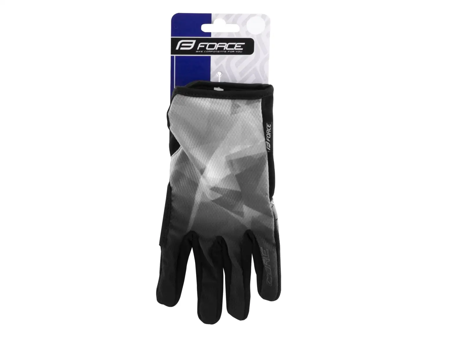 Force Core unisex MTB gloves grey