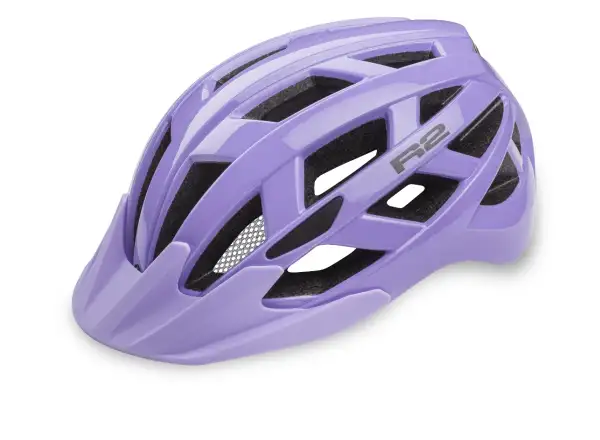 R2 Lumen Junior kids helmet lavender