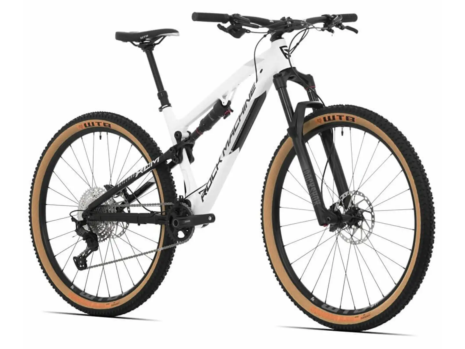 Rock Machine Blizzard XCM 70-29 white/grey full-suspension mountain bike