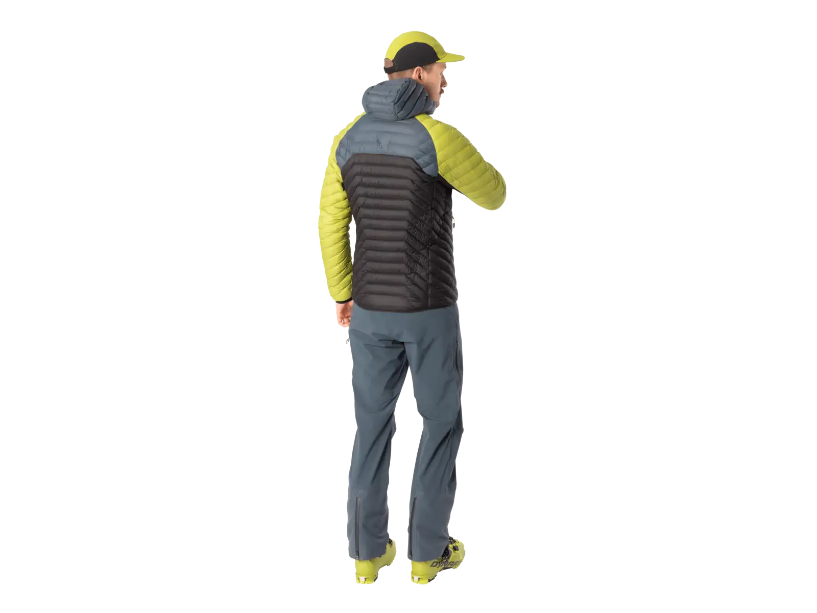 Dynafit Radical RDS Down Hooded men's jacket Golden lime/0720/0910