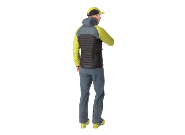 Dynafit Radical RDS Down Hooded men's jacket Golden lime/0720/0910
