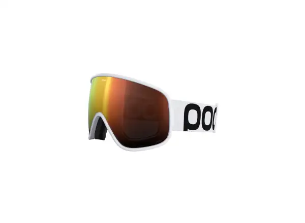 POC Vitrea Mid ski goggles Hydrogen White/Partly Sunny Orange