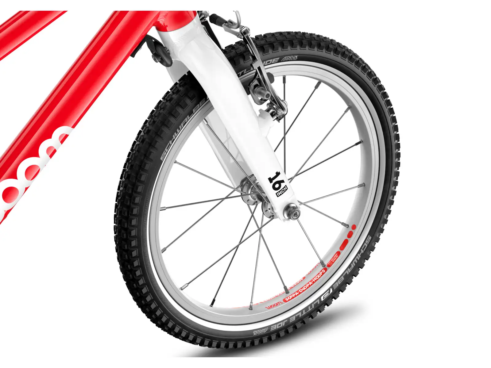 Woom GO 3 children's bike 16" Red