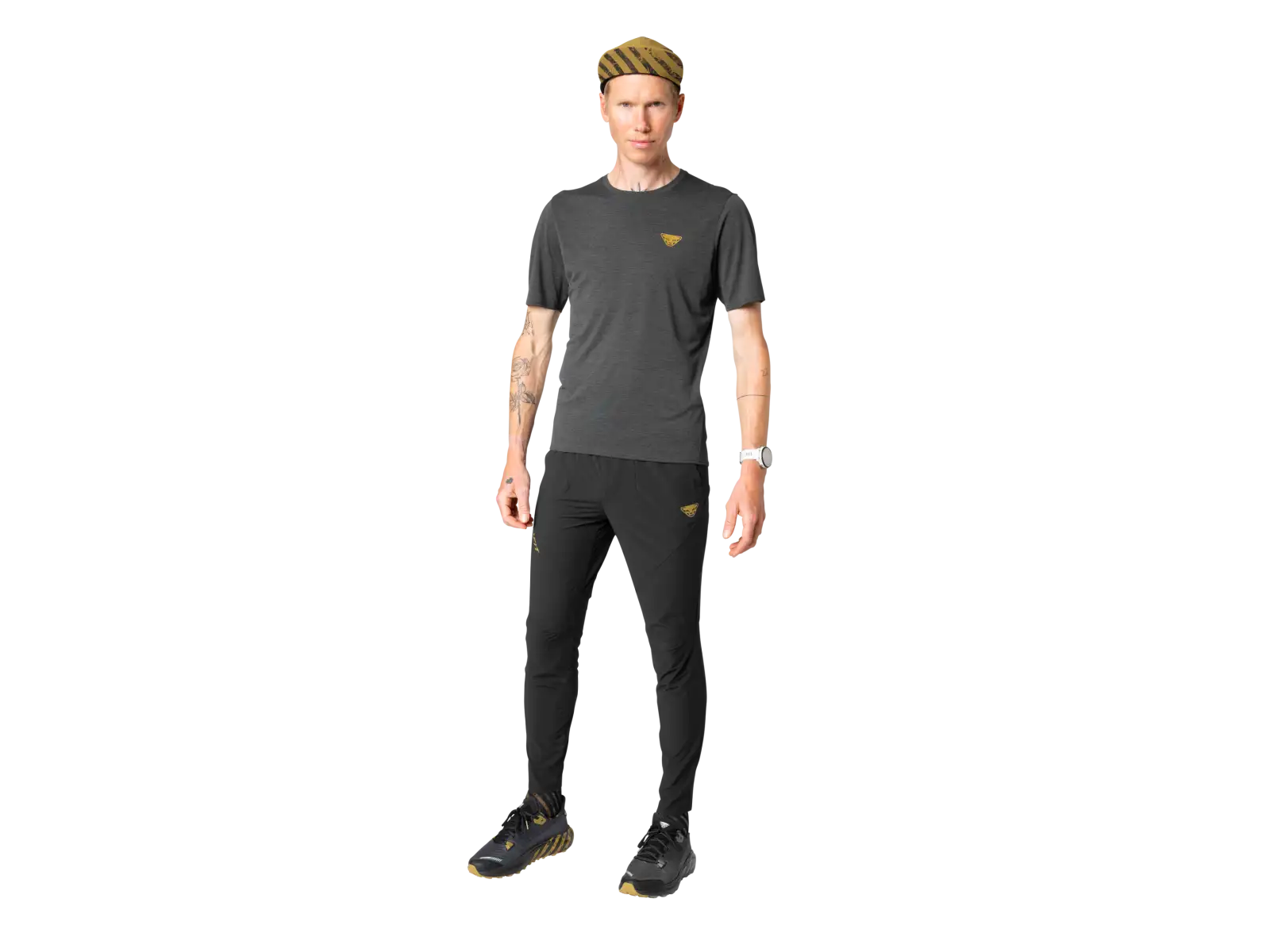 Dynafit Trail men's running pants Black Out