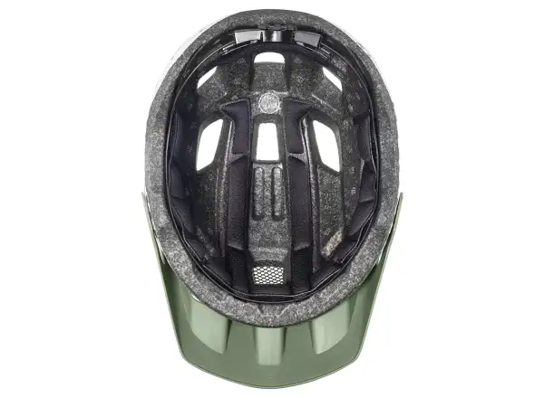 Uvex Access helmet Moss Green/White Matt