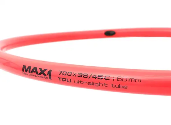 Max1 TPU Ultralight gravel tube 700x38/45C FV 60 mm