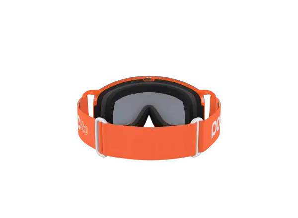 POC POCito Nexal kids ski goggles Fluorescent Orange/Partly Sunny Silver