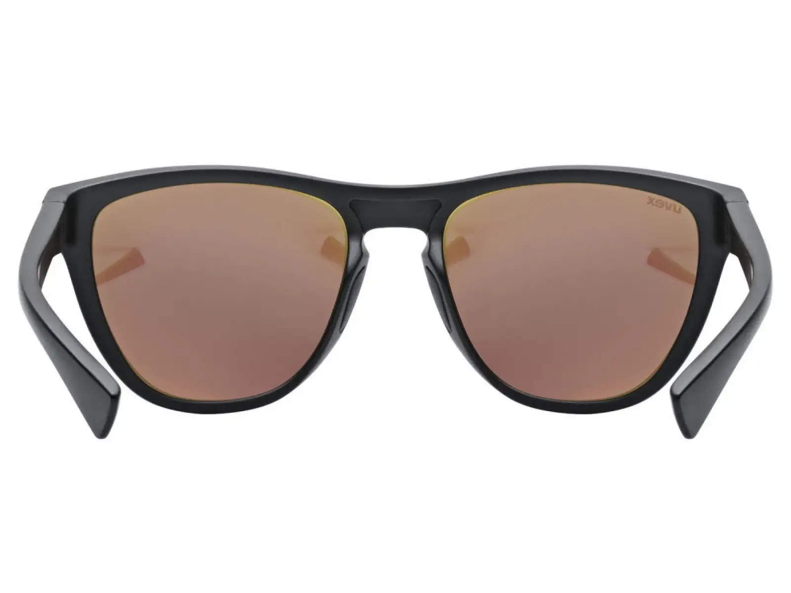 Uvex ESNTL Spirit glasses Black Matt/Mirror Green